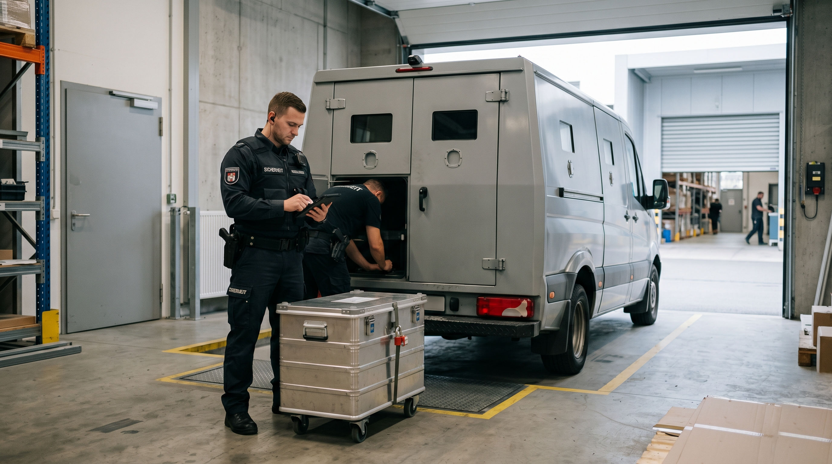 Gesicherter Werttransport